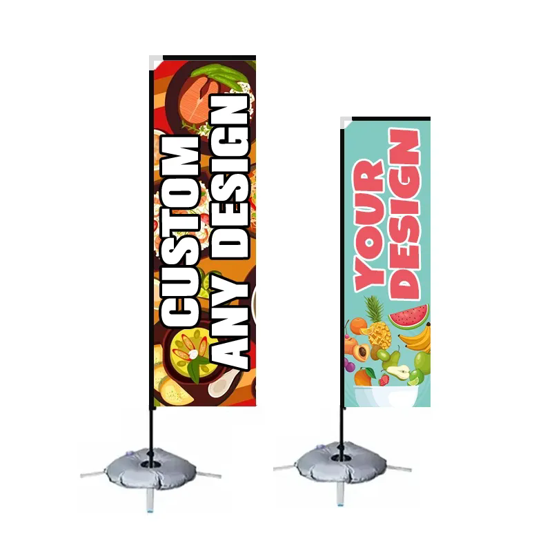 كيف تدعم أعلام الشاطئ المستطيلة ظهور العلامة التجارية في الهواء الطلق عبر الأسواق المحلية؟