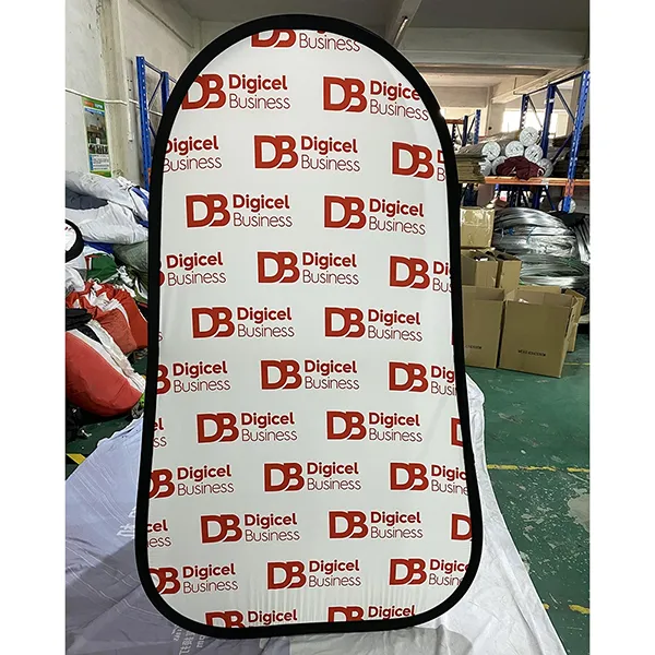 لافتة عمودية منبثقة